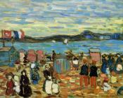 莫里斯 巴西 加斯特 : Bathing Tents, St Malo